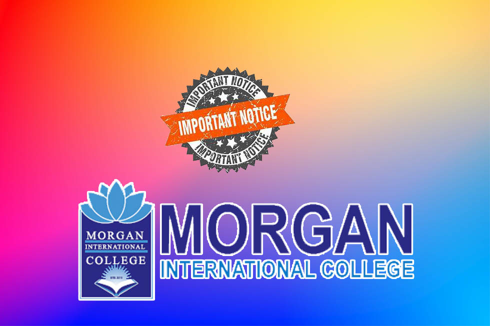 MORGAN INTERNATIONAL COLLEGE ORIENTATION PROGRAM.
